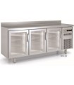 BAJOMOSTRADOR REFRIGERADO 3 PUERTAS DE CRISTAL SNACK