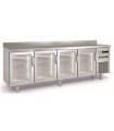 BAJOMOSTRADOR REFRIGERADO 4 PUERTAS DE CRISTAL SNACK