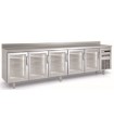 BAJOMOSTRADOR REFRIGERADO 5 PUERTAS DE CRISTAL SNACK