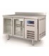 BAJOMOSTRADOR REFRIGERADO GASTRONORM S-LINE 2 PUERTAS DE CRISTAL