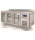 BAJOMOSTRADOR REFRIGERADO GASTRONORM S-LINE 3 PUERTAS DE CRISTAL