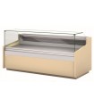 VITRINA EXPOSITORA MODULAR FONDO 900 DELICATESSEN 1300 CRISTAL RECTO BAJO CVE9-13RCB